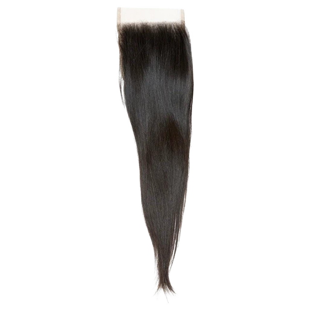 Straight Lace Closure – 100% Virgin Human Hair, HD Transparent Lace, Silky Smooth Texture, Seamless Blend & Natural Finish