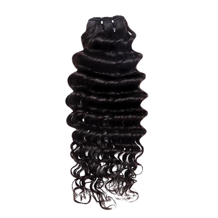 Deep Wave Hair Extensions Bundles – 100% Virgin Human Hair, Defined Waves
