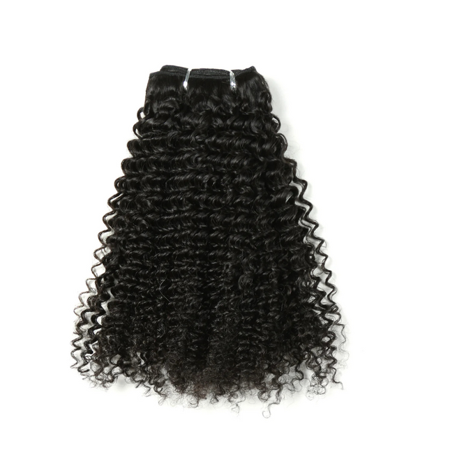 Kinky Curl Hair Extensions Bundles – 100% Virgin Human Hair, Natural Afro-Textured Curls
