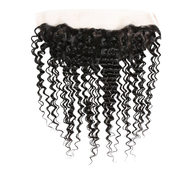 Water Wave Lace Frontal – 100% Virgin Human Hair, HD Transparent Lace, Natural Blend, Soft Wavy Texture, Full & Versatile Styling