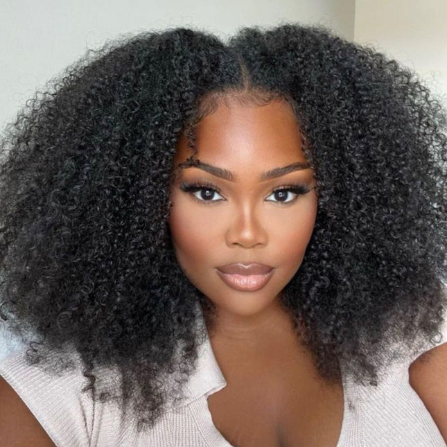 Kinky Curl Clip-In Hair Extensions | 100% Virgin Human Hair